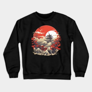 Modern Temple Crewneck Sweatshirt